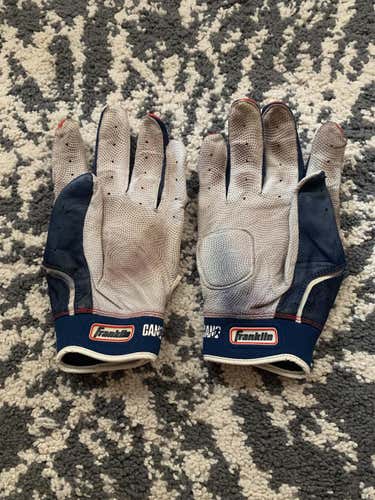 Game Used Robinson Cano Batting Gloves