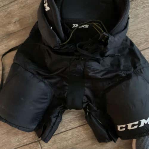 Black Junior Small CCM Tacks 3092  Hockey Pants