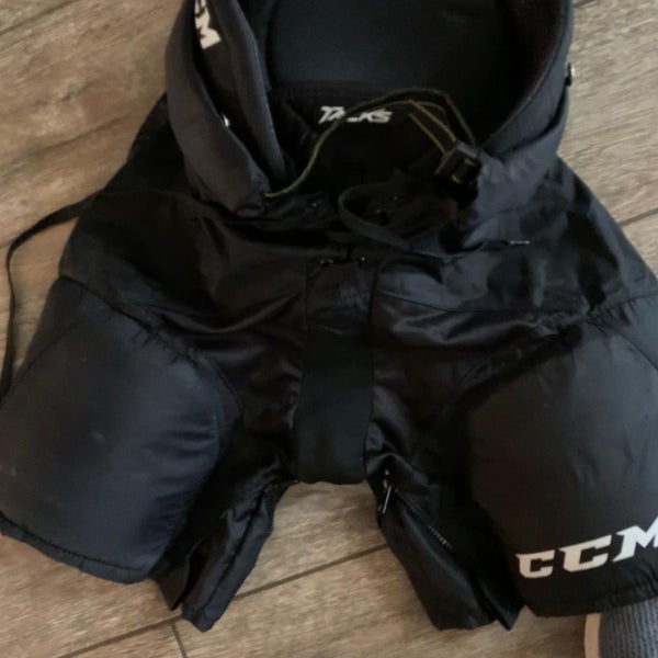 Black Junior Small CCM Tacks 3092 Hockey Pants