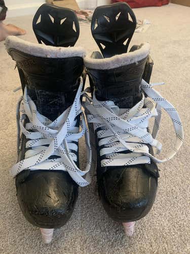 Used Senior Bauer Supreme 1S Hockey Skates Regular Width Size 8