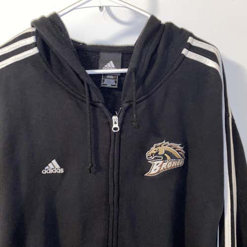 Western Michigan Broncos Men's Large Adidas Hooded Sweatshirt