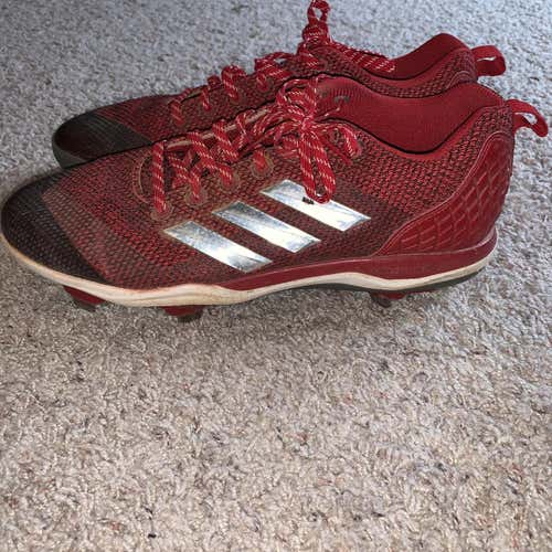 Red Men's Metal Low Cut