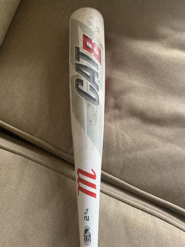 Used Kid Pitch (9YO-13YO) USSSA Certified 2019 Marucci Alloy CAT 8 Bat (-10) 18 oz 28"