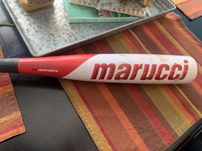 Used Kid Pitch (9YO-13YO) USSSA Certified Marucci CAT 8 Bat (-10) 17 oz 27"