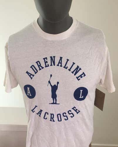 White New Men's Adult Medium Adrenaline Shirt