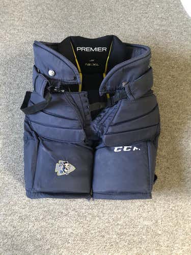 Used Junior XL CCM Premier Pro Hockey Goalie Pants Pro Stock