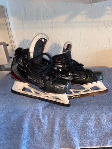 Junior Bauer Vapor 2X Pro Regular Width  Size 5 Hockey Goalie Skates