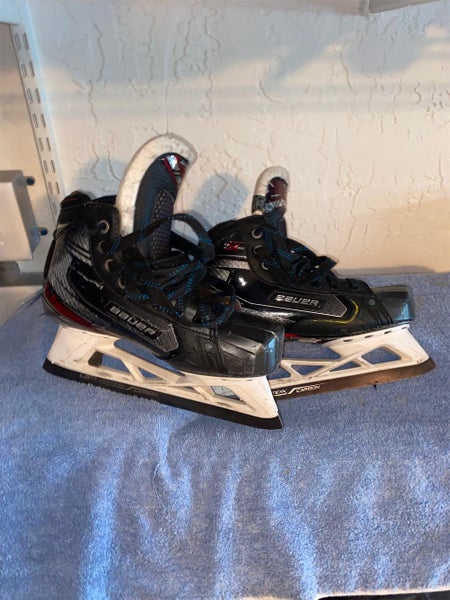 Junior Bauer Vapor 2X Pro Regular Width Size 5 Hockey Goalie Skates