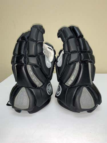 Used Maverik Rome RX3 Lacrosse Gloves 13" - Black