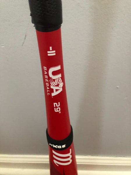 Used Kid Pitch (9YO-13YO) 2020 Marucci Hybrid Cat USA Connect Bat (-11) 18 oz 29"