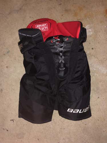 Black Senior Small Bauer 1X LITE Hockey Pants