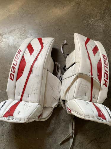 Used 30"+1 Bauer Supreme One.9 Goalie Leg Pads