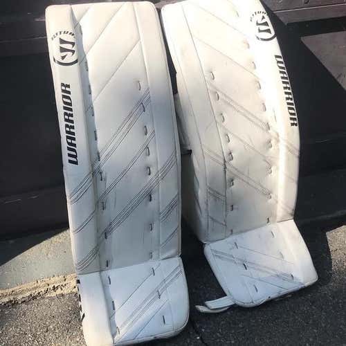 34" Warrior Ritual G4 Pro Goalie Leg Pads Pro Stock