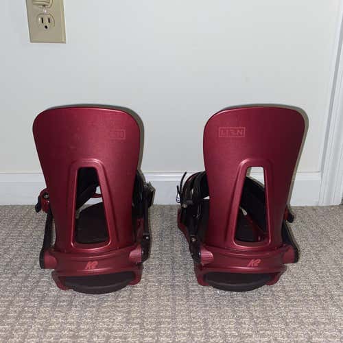 New Men's Large K2 Freeride Snowboard Bindings