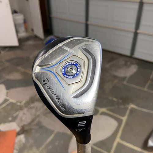 Men's Right Handed TaylorMade JetSpeed Stiff Flex 2H Hybrid