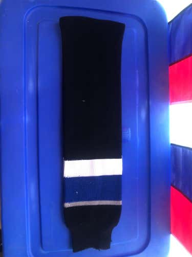 Tampa Bay Lightning Black Knit Hockey Socks