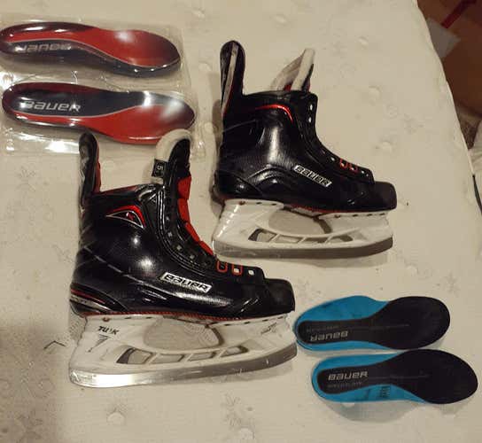 Used Bauer Vapor 1X 2.0 Hockey Skates Size 5.5D