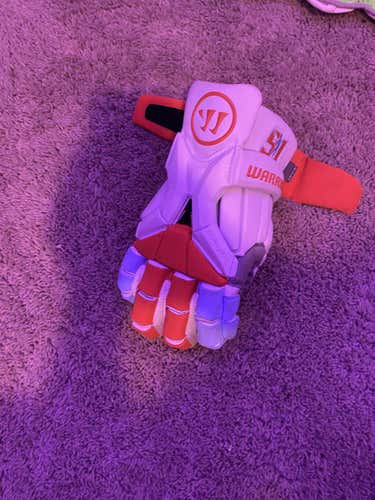 91 tristate  warrior Burn Pro Lacrosse Gloves 13" price negotiable