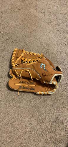 Brown New High School/College Nokona Left Hand Throw Pitcher's Softball Glove 12.5"