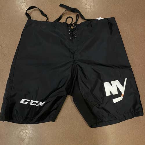 Black Islanders Senior XL CCM Pro Stock Pant Shell