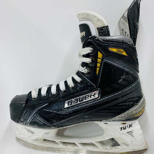 Junior Bauer Supreme 190 Regular Width Size 2.5 Hockey Skates
