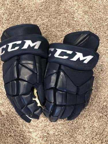 Blue New Senior CCM HGP14 Gloves 14" Pro Stock