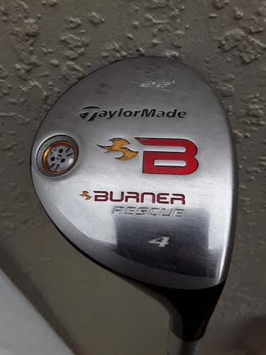 Used Men's TaylorMade Right Handed Burner Rescue Hybrid Regular Flex 4H