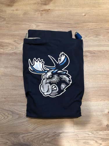 Used Pro Stock Manitoba Moose Hockey Bag