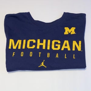 Jordan University of Michigan Football T-Shirt (L)