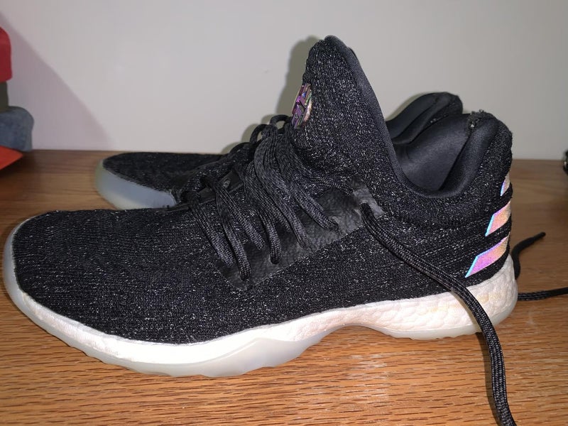 ADIDAS Harden Vol. 1 LS Primeknit 'Night Life' Men's Size 7.5 (Women's 8.5) Black