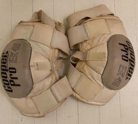 Vintage Cooper EK46 Beer League Soft Cap Elbow Pads Large