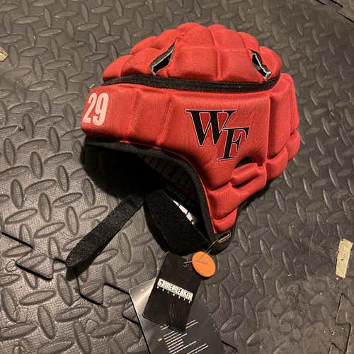 Red GameBreaker Rugby Scrum Cap Helmet Medium