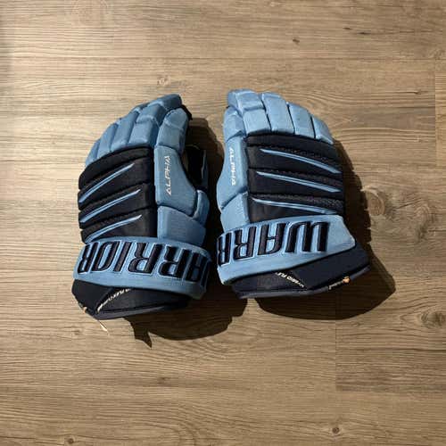 Navy / Carolina Blue Warrior  14" Gloves