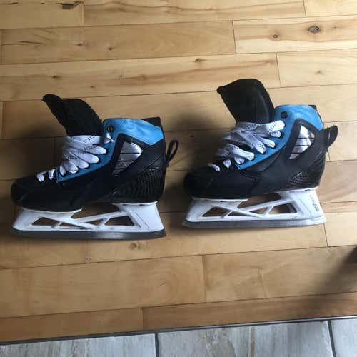 True Custom Pro Regular Width Pro Stock Size 4 Hockey Goalie Skates
