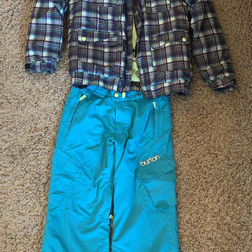Youth Medium Burton Snow Pant And Jacket Set
