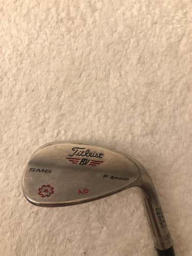 Men's Right Handed BV Vokey SM6 Wedge Flex Steel Shaft Wedge