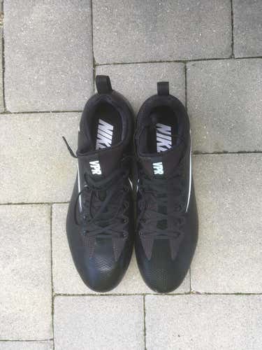 Nike VPR Black New Adult Men's Size 13 (Women's 14) Molded Cleats Nike Cleats