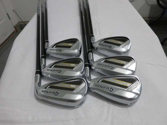 TaylorMade 2020 M Gloire Iron Set - 6-PW, AW - Regular Flex Graphite - NEW