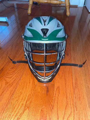 Gray Adult Player's Cascade R Helmet