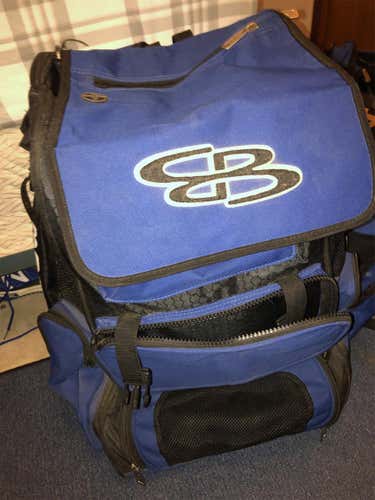 Blue Used Boombah Bat Pack