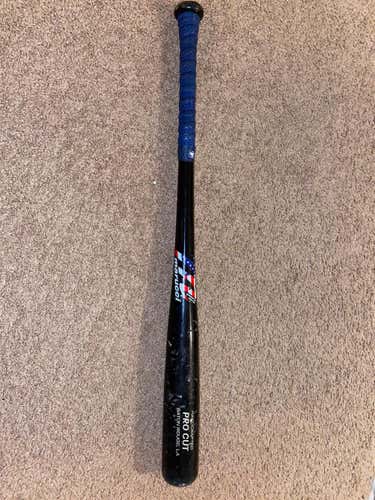 Used 2018 Wood Pro Cut (-3) 28 oz 31" Bat