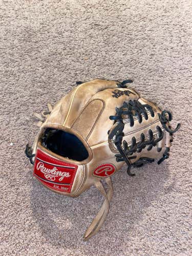 Gold Used Infield Gold Glove Elite 11.5" Baseball Glove