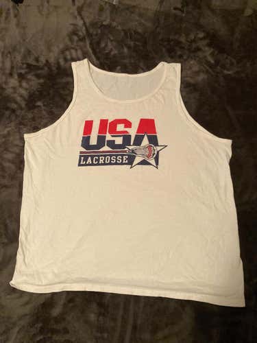 USA LACROSSE MENS TANK TOP