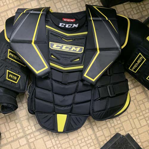 Intermediate Medium CCM Premier R1.9 Goalie Chest and Arm Protector Goalie Chest Protector