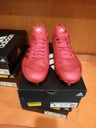 Red New Size 9.0 (Women's 10) Metal Adidas