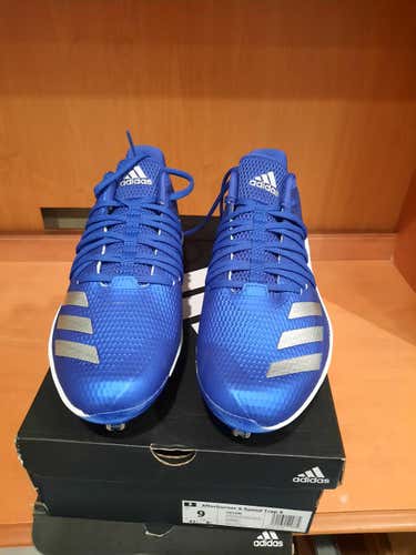 Blue New Size 9.0 (Women's 10) Metal Adidas