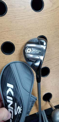 Used Cobra King F8 3 Hybrid Graphite Stiff Golf Hybrids