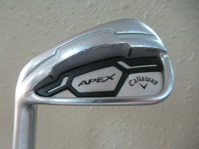 LEFT HAND CALLAWAY APEX FORGED IRON SET 4 - PW  XP95 R300 REGULAR FLEX NEW GRIP