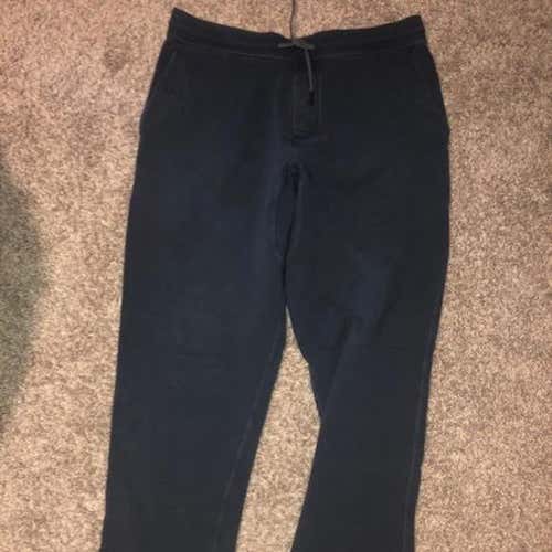 Navy Adult Men's XL Lululemon Sweat Pants are like brand new good condition