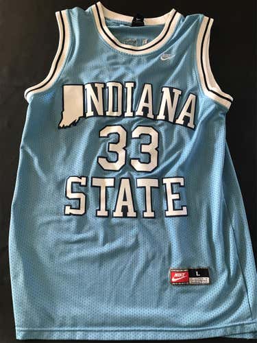 Larry Bird Indiana State Nike Jersey